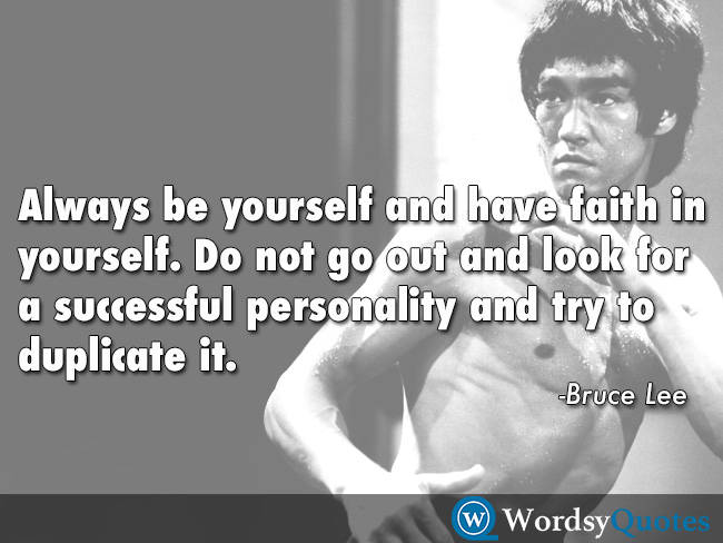 Bruce Lee motivational quotes