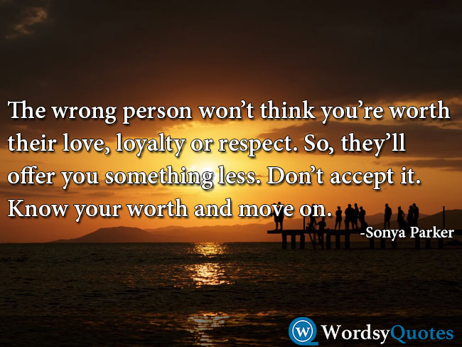 Sonya Parker movingon moving on quotes