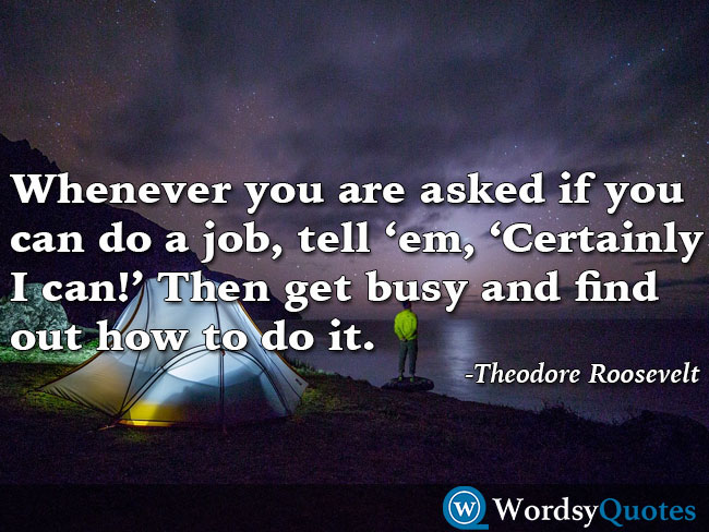 Theodore Roosevelt Motivational Quotes