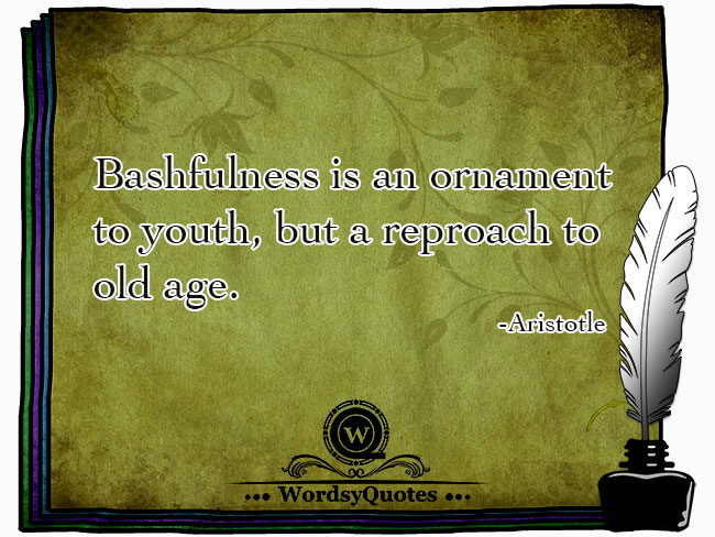 Aristotle - age quotes 