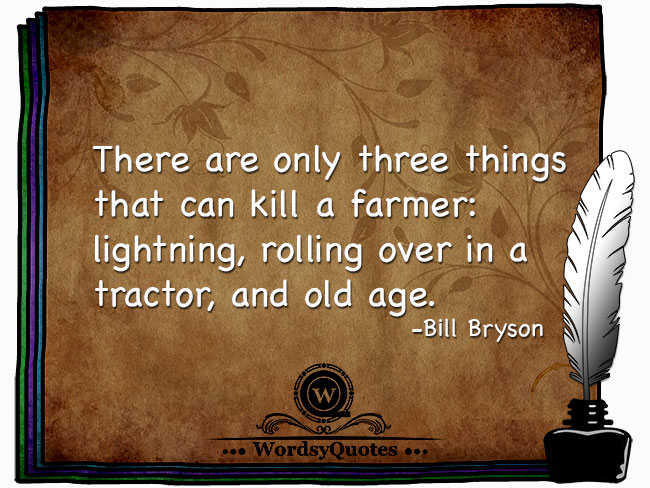 Bill Bryson - age quotes