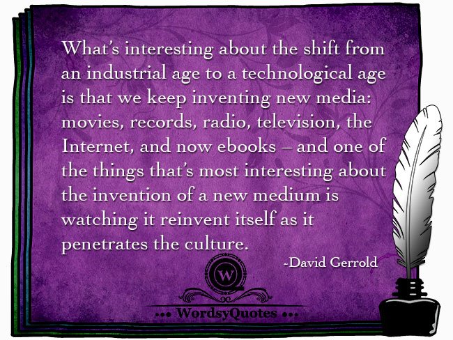 David Gerrold - age quotes
