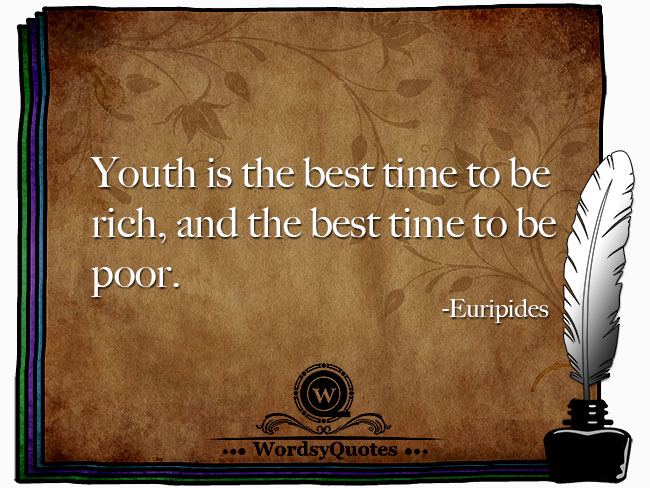 Euripides - age quotes